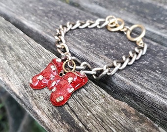 Vintage Minnie Mouse Bracelet. Gift For Mom, Bride, Bridesmaid, Wedding, Anniversary, Birthday, Christmas, Mother's Day.