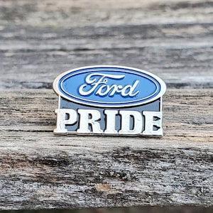 Vintage Ford Pride Pin. Car, Automobile. Gift For Dad, Anniversary Gift, Gift For Mom
