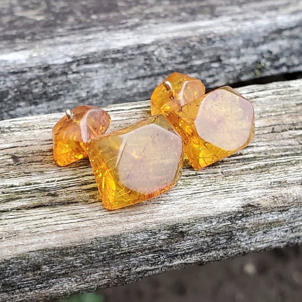 Rotunda & Jefferson Cufflinks in Orange by Bird Dog Bay main image 0