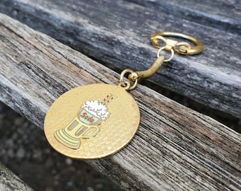 Vintage Soda Keychain. Gift For Mom, Dad, Anniversary, Christmas, Birthday