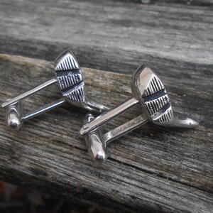 Vintage Golf Cufflinks. Gift For Golfer, Groomsmen, Groom, Dad, Wedding, Anniversary, Christmas, Birthday, Father&#39;s Day.