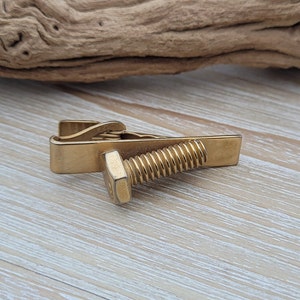 Alfiler de corbata vintage. Regalo para padrinos de boda, novios, papás y para él.