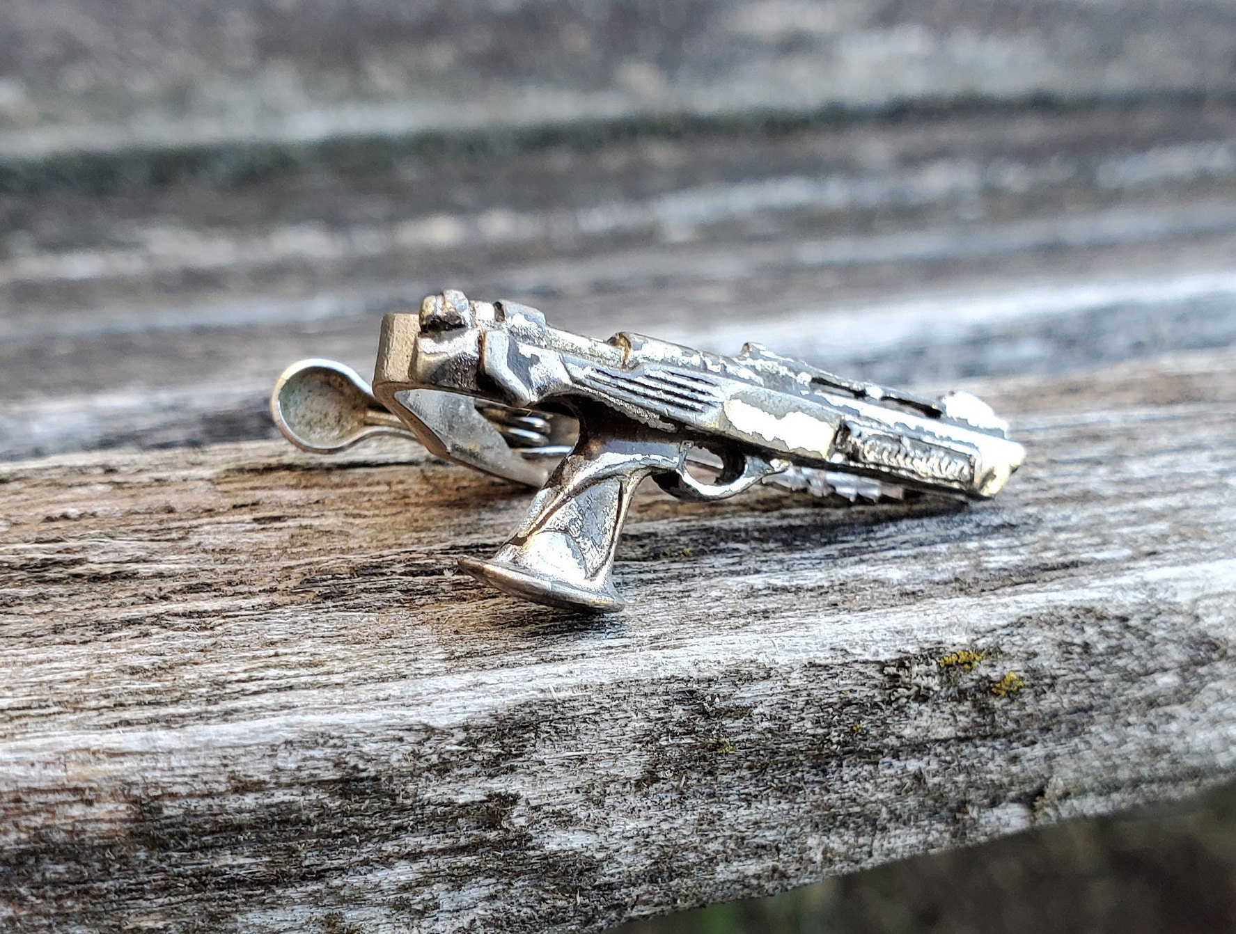 Vintage Gun Tie Clip. Remington. Gift For Dad Groom Etsy