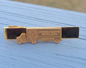 Vintage VFW-dasclip. 1976-1977, rijd mee met Joe. Cadeau voor mannen, vader, veteranen, militairen, bruidegom, bruidsjonkers, bruiloft, jubileum, verjaardag