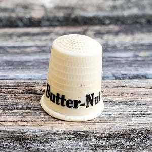 Vintage Butter-Nut Coffee Thimble. Gift For Mom, Quilter,  Anniversary, Christmas, Birthday, Mother&#39;s Day. Collectable Thimble