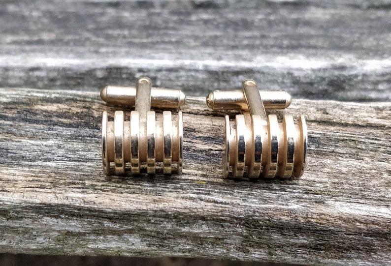 Groom Vintage Modern Cufflinks Gift for Dad Groomsmen Anniversary Birthday Wedding Christmas