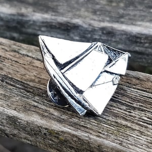 Vintage Sailboat Pin. Gift For Mom, Dad, Anniversary, Birthday, Christmas.