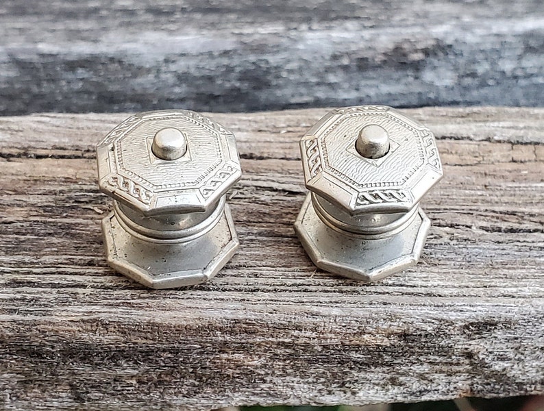 Anniversary Vintage Snap Cufflinks Wedding Groom Gift For Dad Birthday Groomsmen Father/'s Day.