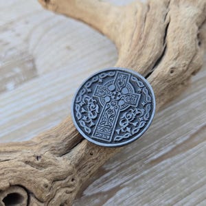 Vintage Irish Blessing Coin. Celtic Cross Coin. Clover, St. Patrick&#39;s Day. Anniversary, Lucky. Gift For Her, Gift For Him