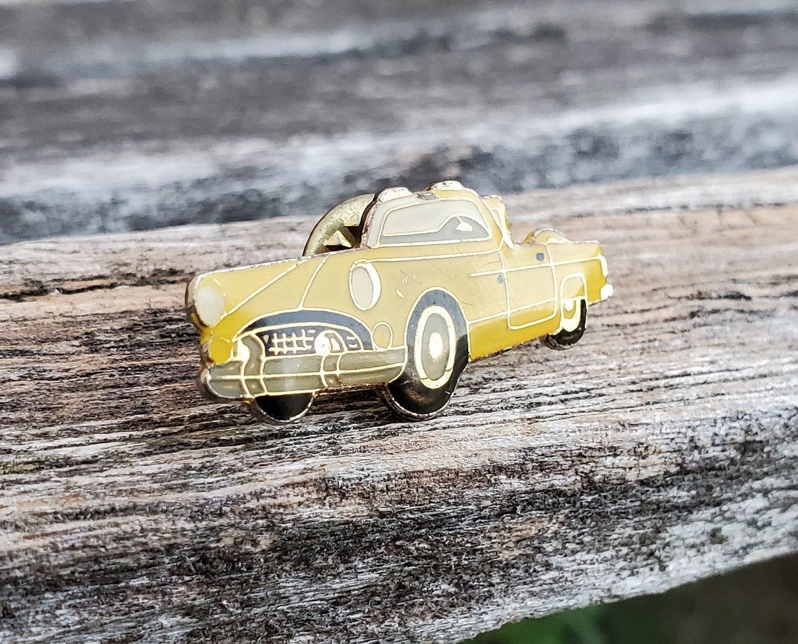Vintage Shell Classic Car Pin. Gift for Dad Anniversary Etsy