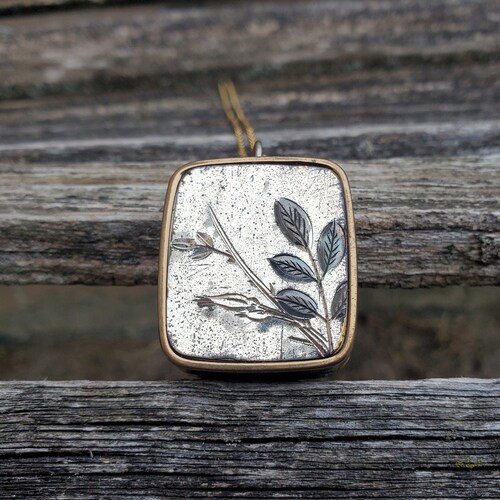 Vintage Music Box Pendant. Hologram. Gift for Mom Birthday Etsy