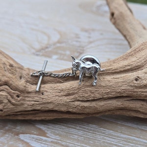 Vintage Donkey Tie Tack. Gifts For Men, Gifts For Him. Democrat Pin