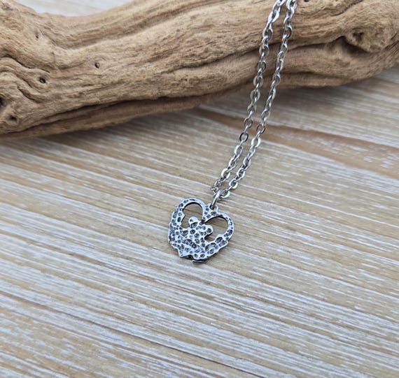 シャムロックネックレス レディース クラダネックレス スターリングシルバー ハートネックレス ゴールドハートネックレス アイリッシュギフト アイルランドのダ シャムロックロザリオ クラダセンターピース アイルランドカトリック