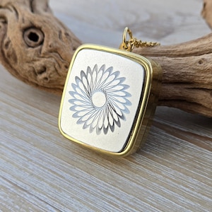Vintage Music Box Necklace. Plays Love Story. Gift For Mom, Birthday, Anniversary, Christmas.