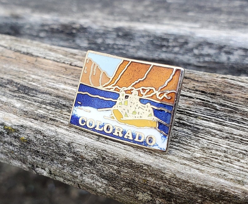 Collectable Americana Anniversary Gift Birthday Gift. Vintage Colorado State Pin