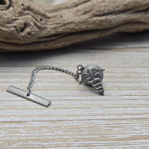 Vintage Caduceus Tie Tack. Nursing Gift. Nurse Pin. Doctor Gift, Doctor Pin. Medical Pin. Silver Caduceus. Medical Gift. Gift For Him