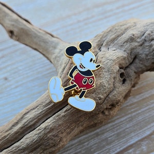 Vintage Mickey Mouse Pin. Gift For Kids, Dad, Mom, Anniversary, Christmas, Birthday Gift