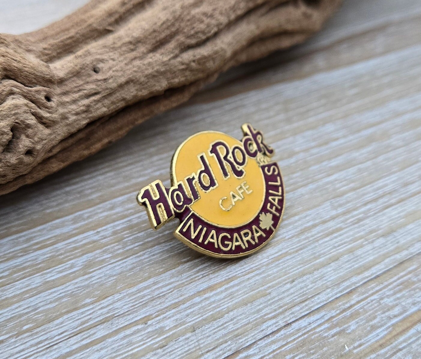 Vintage Hard Rock Niagara Falls Pin. Anniversary, Birthday Gift