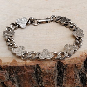 Vintage Silver Bracelet. Gift For Mom, Anniversary, Birthday, Christmas, Women.