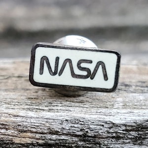 Vintage NASA Tie Tack. NASA Pin. Gift for Men, Dad, Mom, Kids. Collectable Americana