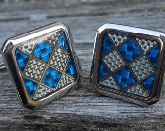 Boutons De Manchette Homme Konstantino Argent 925 Et Turquoise – Modèle MAKJ91-131-137, Neuf Avec Emballage