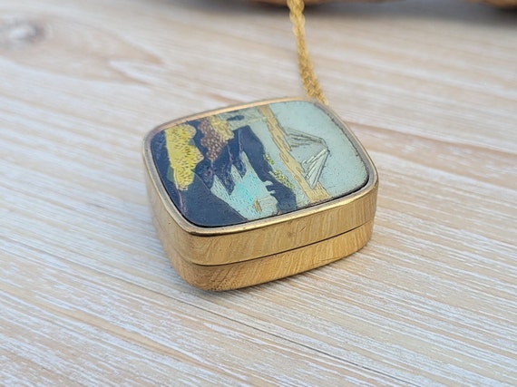 Vintage Music Box Pendant. Plays Sakura, Sakura. … - image 5