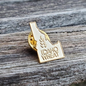Vintage Idaho Wheat Pin. Gift For Collector, Anniversary, Birthday, Christmas, Mom