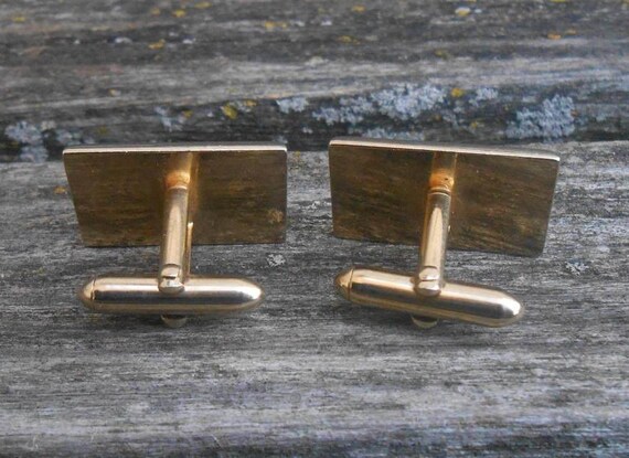 GIEVES & HAWKES オニキスのカフスボタン オニキスとセンターダイヤモンド付きピンクゴールドカフスボタン