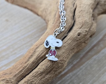ヴィンテージ70’s AVIVA USA スヌーピーネックレスとブローチのセット RESERVED Vintage 70s 80s Sterling Silver Aviva Snoopy