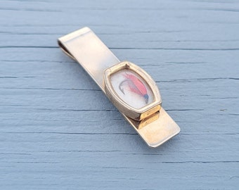 Vintage Fly Fishing Tie Clip. Gift for Dad, Groom, Groomsmen, Wedding, Anniversary, Wedding, Christmas, Birthday, Father's Day.