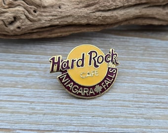 Hard Rock Cafe Niagara Falls Guitar Pin | Vintage Horseshoe Falls