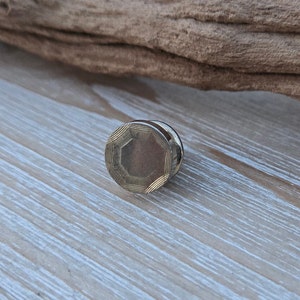 Vintage Gold Tie Tack & Clip. Gift For  Men, Groomsmen Gift, Dad.