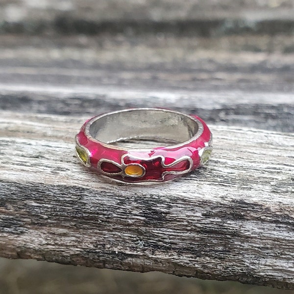 Cloisonne Ring Etsy