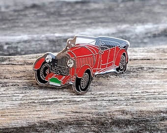 Vintage Classic Car Pin. Gift For Dad, Anniversary, Christmas, Birthday. Americana, Collectable. Roadster
