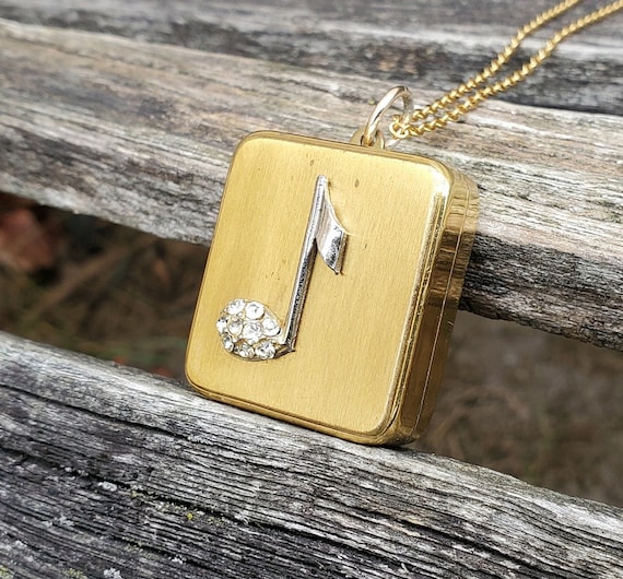 Vintage Music Box Pendant. Gift For Mom, Birthday… - image 2