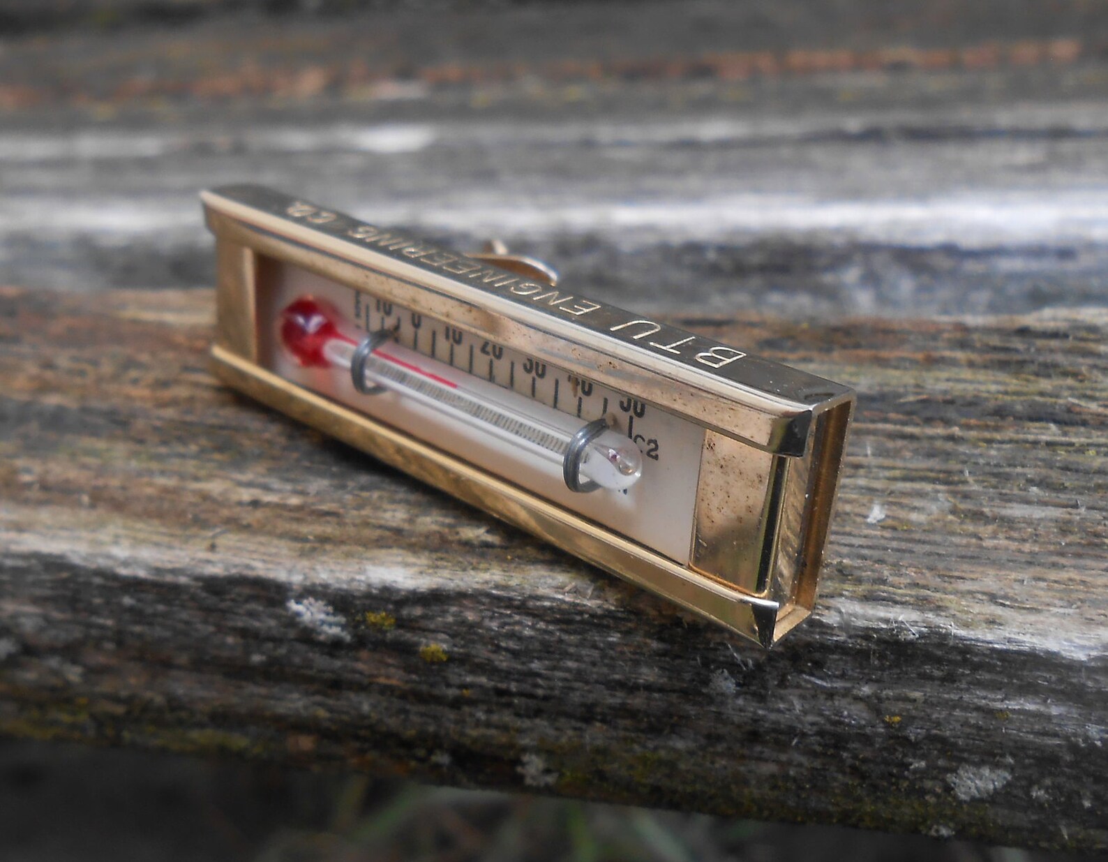 Vintage Thermometer Tie Clip. Gift for Dad Groom Groomsmen Etsy
