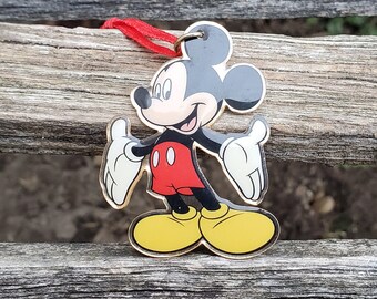 Ornamento vintage di Topolino. Regalo per lei, regalo per la mamma. Regalo di Natale.