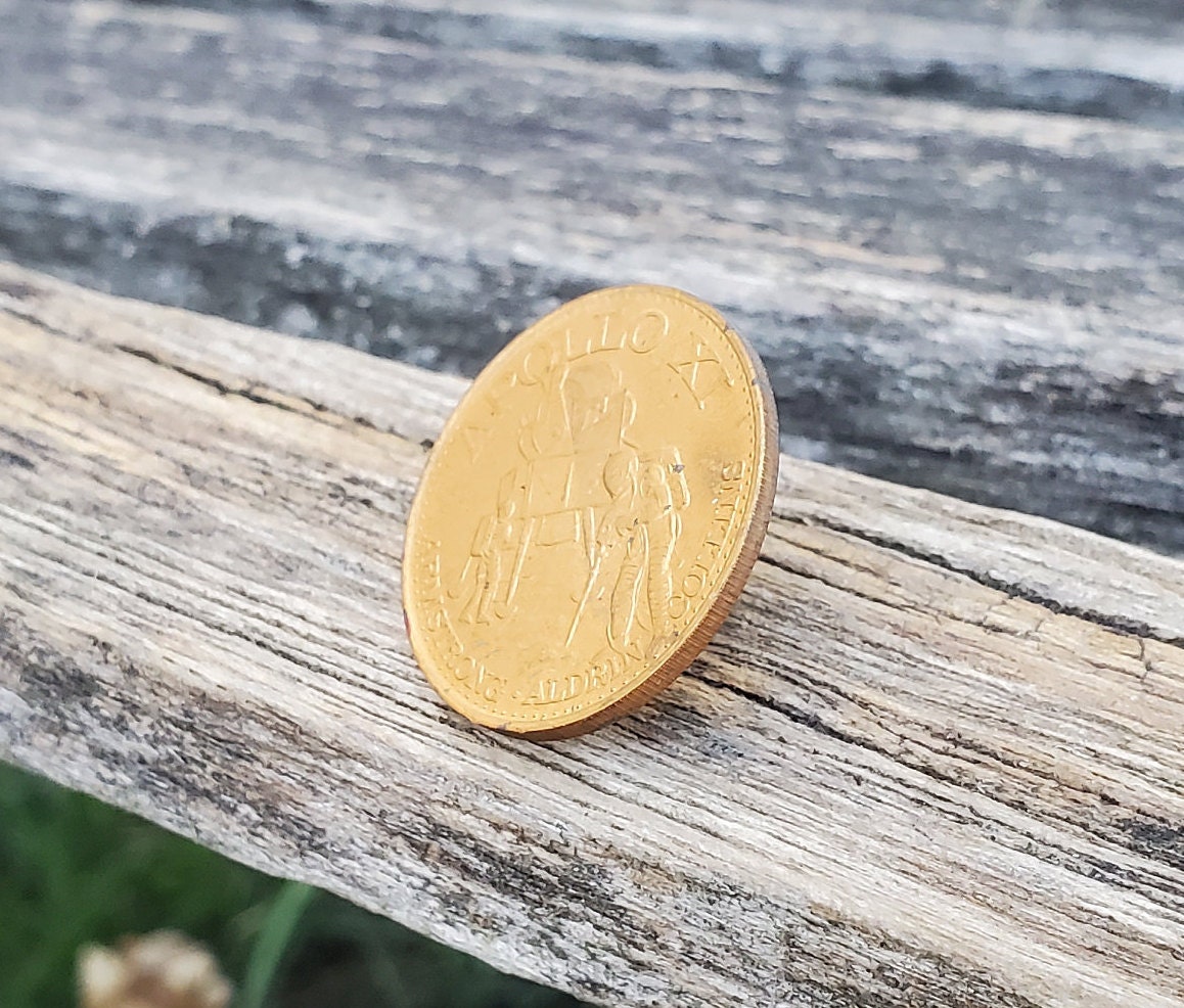 Vintage Apollo Coin Pin. NASA Pin. Collectable Americana. Space Pin - Etsy