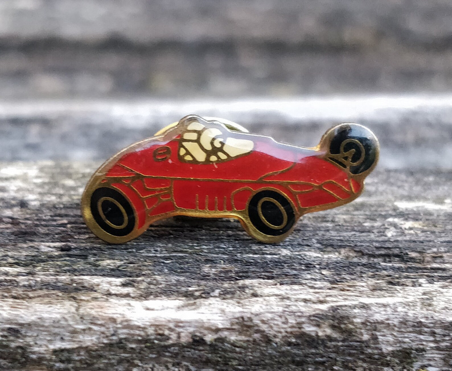 Vintage Race Car Pin. Classic Race Car. Gift for Dad Etsy
