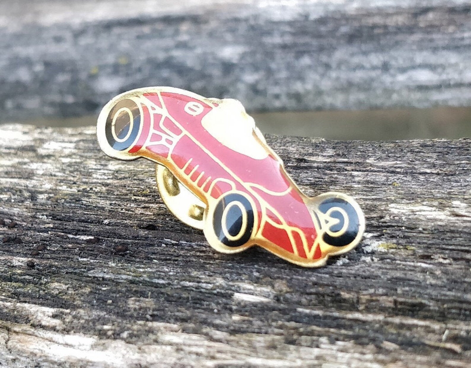 Vintage Race Car Pin. Classic Race Car. Gift for Dad Etsy