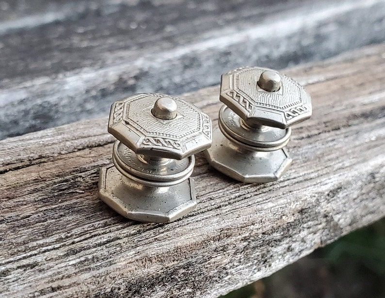 Anniversary Vintage Snap Cufflinks Wedding Groom Gift For Dad Birthday Groomsmen Father/'s Day.