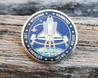 Vintage Discovery Pin. STS-64. Space Shuttle Pin. Gift For Birthday, Americana, Christmas, Father&#39;s Day.