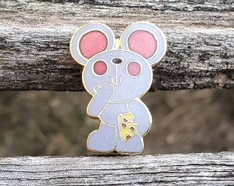 Vintage Mouse Pin. Gift For Kids, Mom, Dad, Anniversary, Birthday.