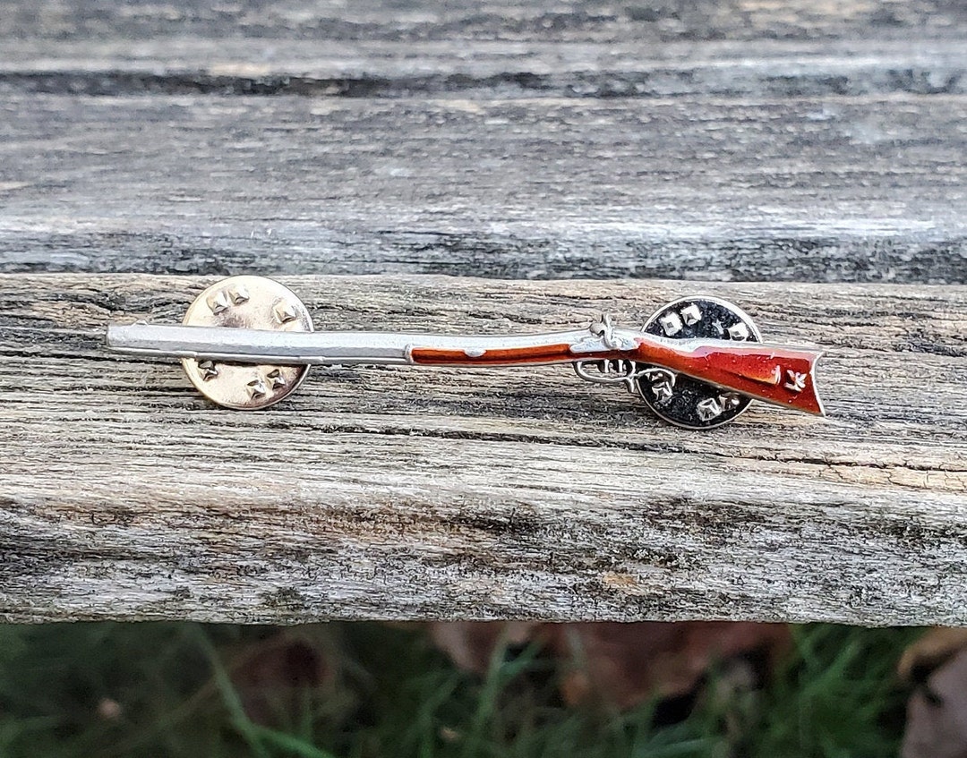 Vintage Gun Pin. Rifle Pin. Gift for Dad Groom Groomsmen Etsy
