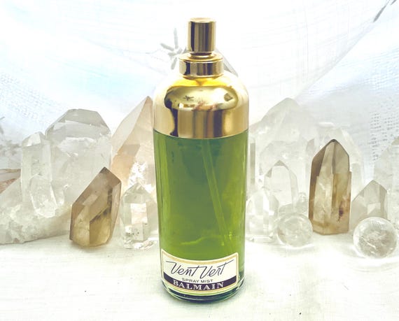 Pierre Balmain, Vent Vert, 'Green Wind', 100 ml. or 3.51 oz. Spray Flacon, Eau de Toilette, 1947, 1960, Paris, France ..