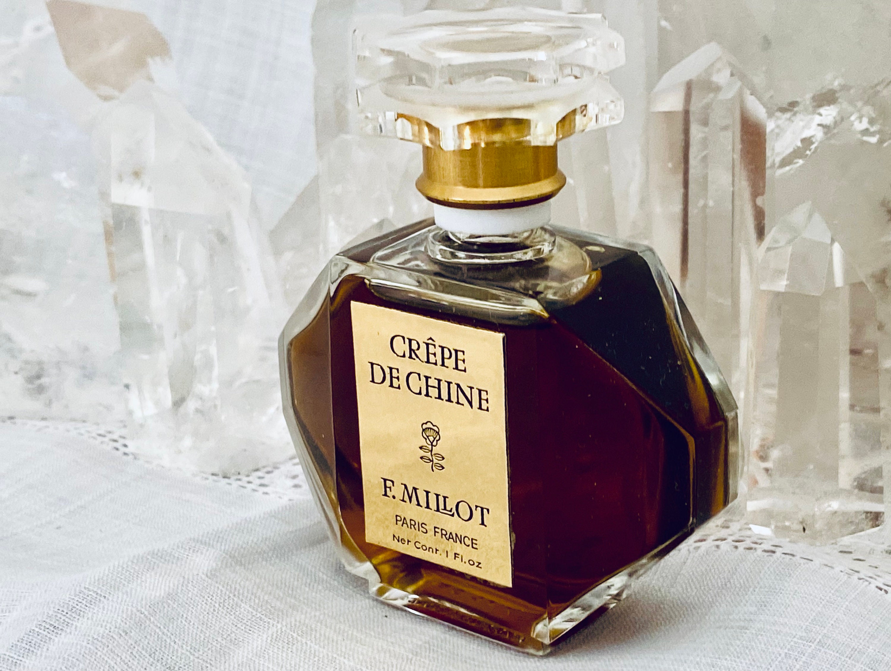 F. Millot, Crêpe De Chine, 'chinese Silk', 30 Ml. or 1 Oz. Flacon