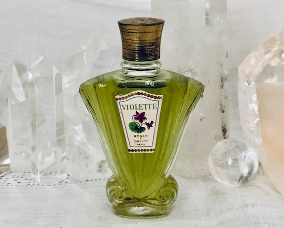 Roger & Gallet, Violette, 'Violet', 30 ml. or 1 oz. Flacon, Parfum Extrait, 1880, 1946, Paris, France ..