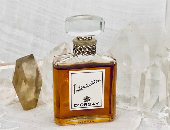 D'Orsay, Intoxication, Floral Chypre, 30 ml. or 1 oz. Flacon, Parfum Extrait, 1938, Paris, France ..