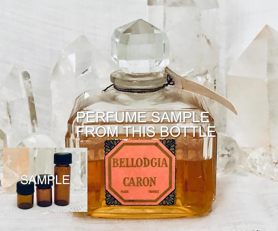 SAMPLE .. Caron, Bellodgia, Carnation, DECANTED SAMPLE from Flacon, Parfum Extrait, 1927, Paris, France ..