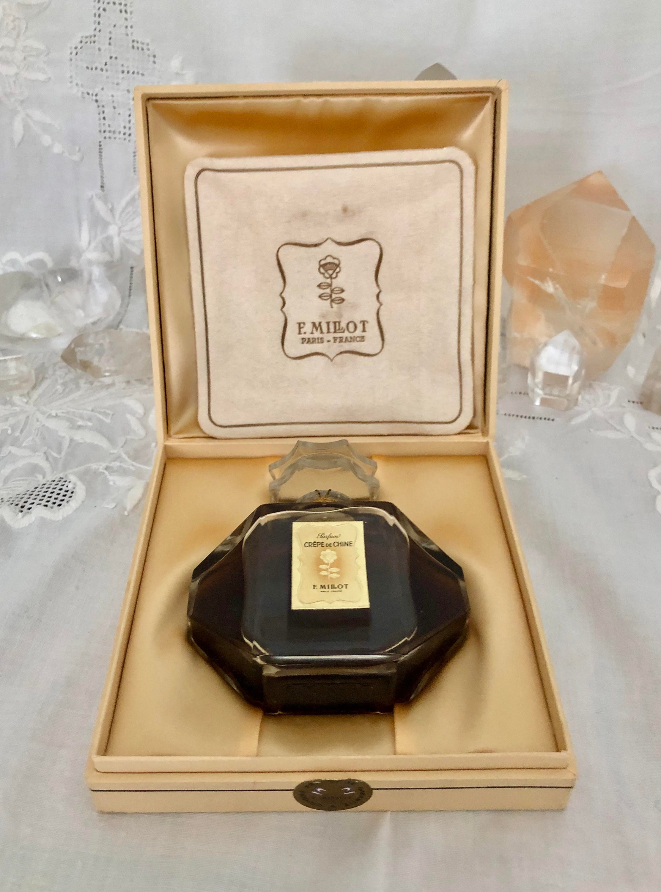 希少・ヴィンテージ】F.MILLOT クレープドゥシーヌ 香水 1/2oz s